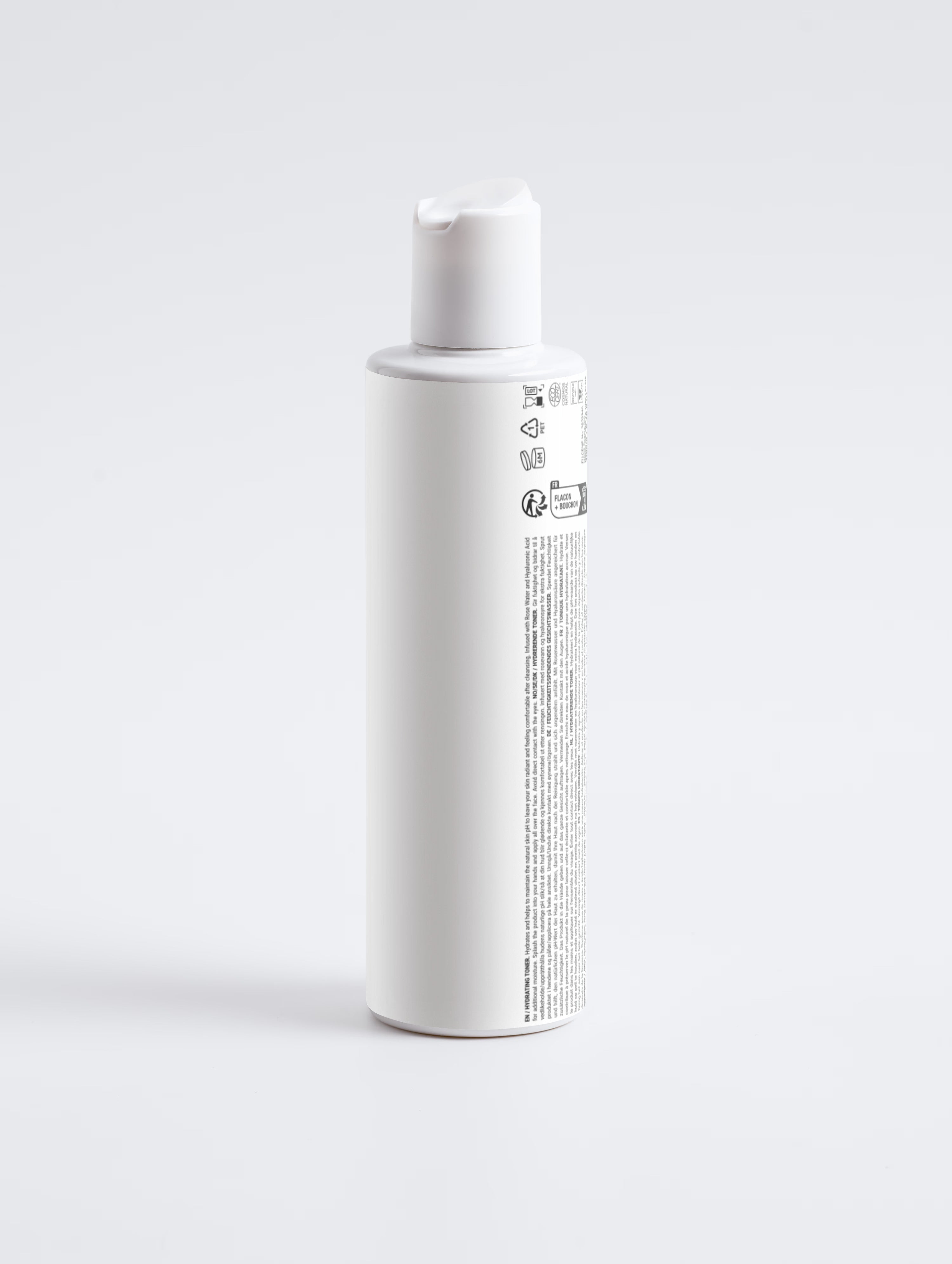 Tonico Idratante-Acqua di Rose +Acido Ialuronico-Nanis Active