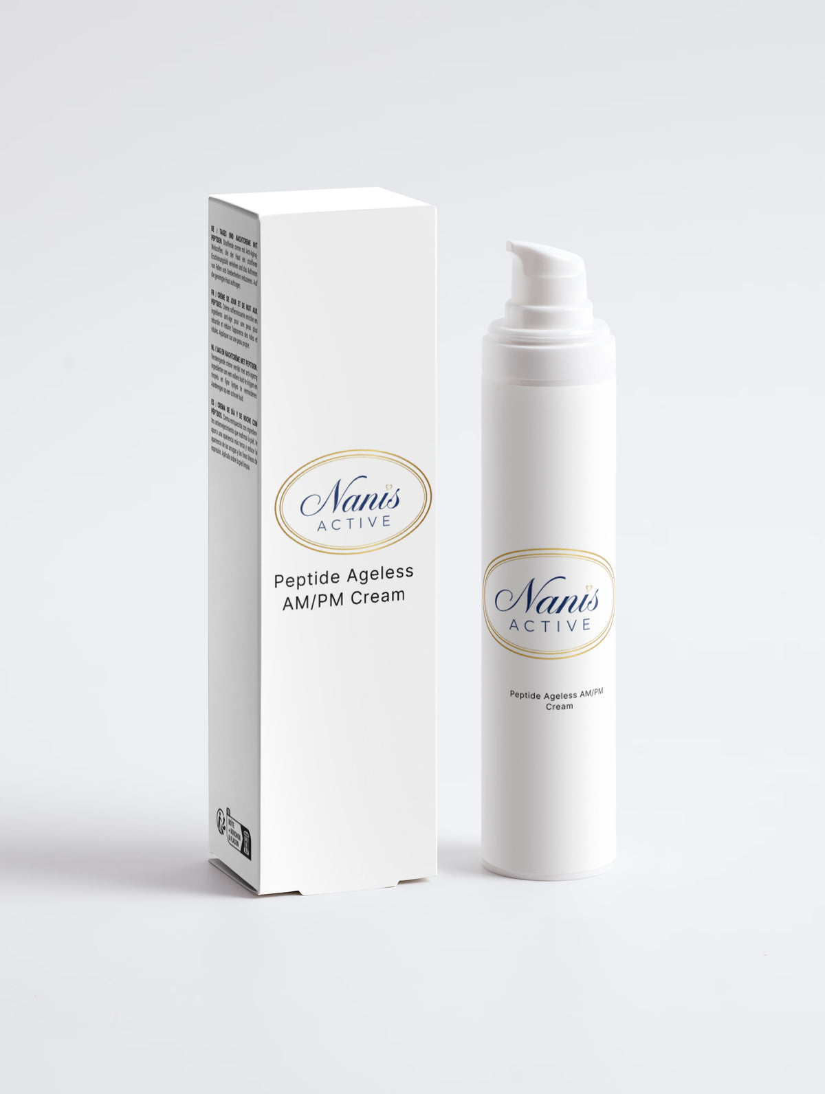 Crema Anti-Età Giorno/Notte ai peptidi Nanis Active