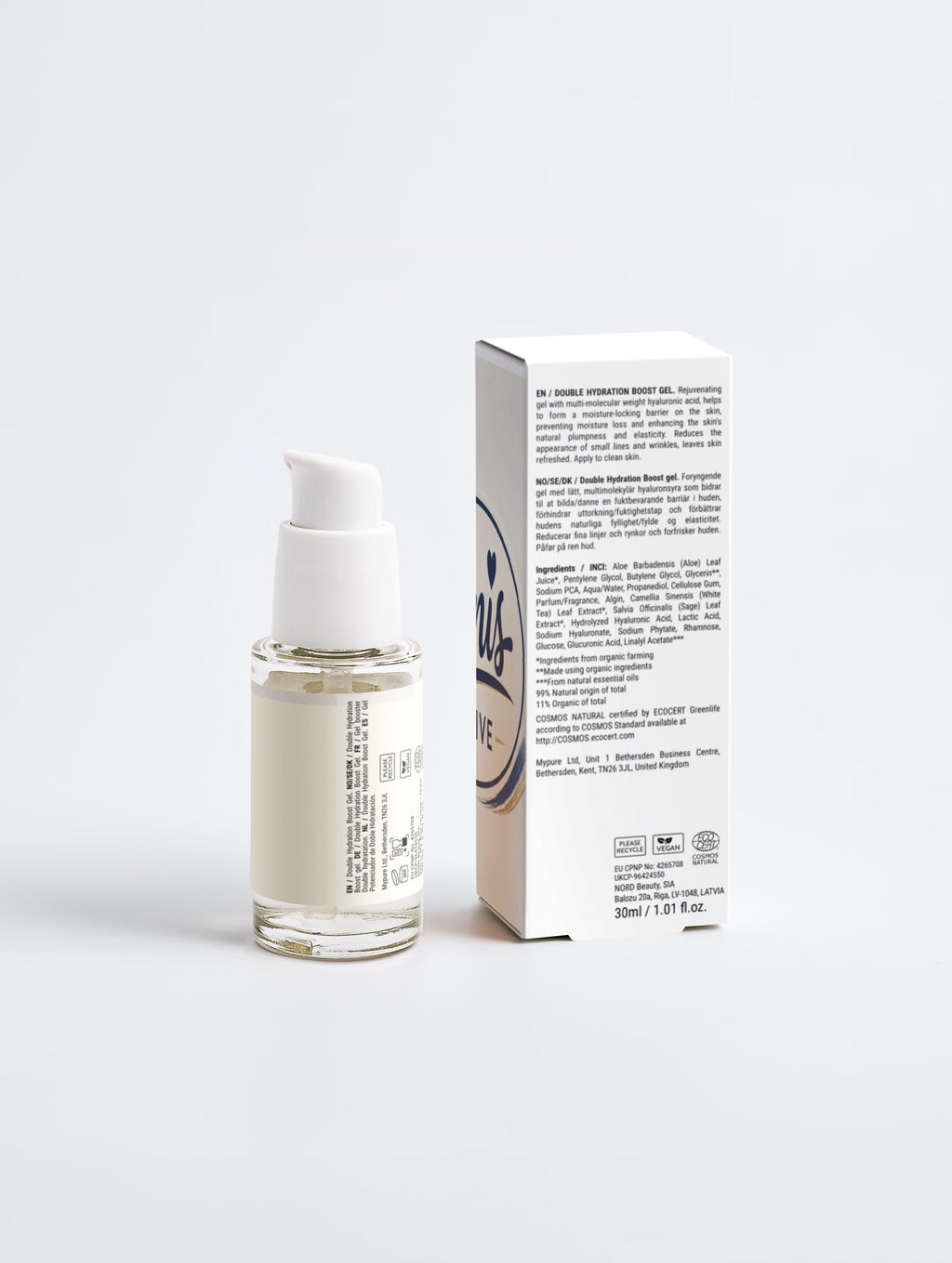 Nanis Active -Siero Viso Idratante Intensivo Con Acido Ialuronico